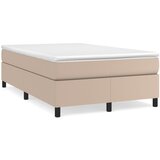 Maison Chic Box spring postelja - Vzmetna postelja z vzmetnico kapučino 120x200cm umetno usnje SL19046, (21885168) Cene