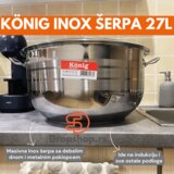K&amp;ouml;nig &amp;Scaron;erpa inox sa poklopcem 27L Slike