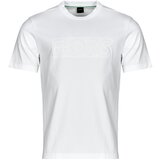 Boss Majice s kratkimi rokavi Tee DropNeedle Bela | Shoptok.si