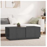  Stolić za kavu sivi 110 x 50 x 40 cm od masivne borovine | shoptok.hr
