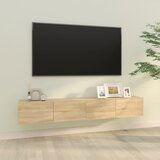 vidaXL TV omarica 2 kosa sonoma hrast 100x30x30 cm konstruiran les Cene