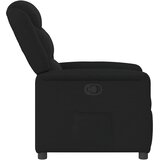  Naslonjač od tkanine crni | shoptok.hr