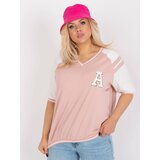 RELEVANCE Blouse-RV-BZ-7830.30-light pink | Shoptok.si