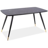 Molarem Home stol CYRYL I - MDF + staklo s efektom mramora | shoptok.hr