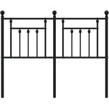  Metalno zamjensko uzglavlje crno 120 cm | shoptok.hr