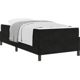  Krevetna konstrukcija Crna 90 x 200 cm tkanina Slike