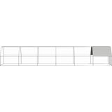  kavez za kokoši 2 x 12 x 2 m od pocinčanog čelika | Eponuda.com
