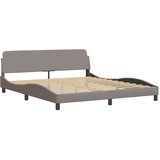  Okvir kreveta s LED-om bez madraca Hvar Taupe 180x200 cm tkanina | shoptok.hr