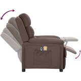  Električni masažni stol taupe blago, (20939704) | Shoptok.si