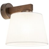  Brilagi - Zidna lampa LATTE 1xE27/15W/230V borovina/bela | Eponuda.com