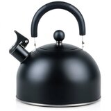 Vilde 199014 - čajnik sa zviždukom 3L - korisna zapremina 2.4L, crni | Eponuda.com