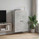  Ormar za montažu na zid Betonska siva 66 x 34,5 x 90 cm | shoptok.hr