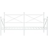  Dnevni krevet bez madraca bijeli 107x203 cm čelik | Eponuda.com