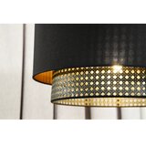  Duolla - Visilica na sajli BOHO RATTAN 1xE27/15W/230V, prečnik 45 cm, crna | Eponuda.com