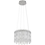 Globo Klunka LED viseća svjetiljka (38 W, Ø x V: 40 x 120 cm, Srebrna) Cijene