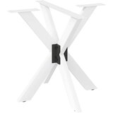  Noge blagovaonskog stola u obliku pauka bijele 85x85x(72-73) cm čelik | shoptok.hr