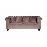 Venture Home Velvet trosjed 217 cm, ružičasti | shoptok.hr