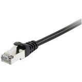 Equip 605592 RJ45 omrežni kabel\, Patch kabel CAT 6 S/FTP 3.00 m črna pozlačeni konektorji 1 kos, (20421389) | Shoptok.si