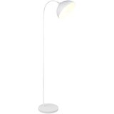 Bela stoječa svetilka s kovinskim senčilom (višina 170 cm) Sierra – | Shoptok.si