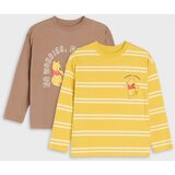 Sinsay Pamučne majice s Winnie the Pooh printom 2 pack Slike