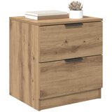  Noćni ormar s ladicama 2 pcs Umjetnički hrast 45 x 39 x 50cm | shoptok.hr