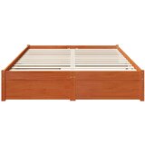  Okvir za krevet 3 pcs Vosak smeđa Čvrsto borovo drvo - Voštano smeđa 160 x 200 cm | shoptok.hr
