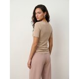 Sinsay Rebrasta bluza s čipkastim izrezom | shoptok.hr