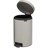 Brabantia Svetlo siv jeklen koš za smeti s pedalom 12 l NewIcon – | Shoptok.si
