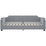  Dnevni krevet na razvlačenje svjetlosivi 90 x 200 cm od tkanine | shoptok.hr