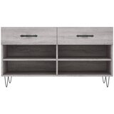  Klupa za cipele siva boja hrasta 102x35x55 cm konstruirano drvo | Eponuda.ba