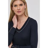 Morgan Majica dugih rukava ženski, boja: crna | shoptok.hr
