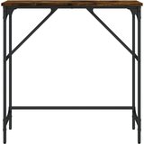  Konzolni stol boja hrasta 75 x 32 x 75 cm konstruirano drvo | shoptok.hr