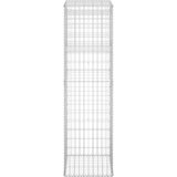  Gabionske stupne košare 2 kom 50 x 50 x 180 cm željezne | shoptok.hr