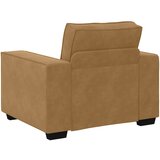 3-dijelni set sofa s jastucima, smeđi baršun | Shoptok.si