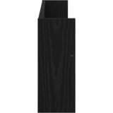  Polica za časopise s policom 2 pcs Crni hrast 80 x 12 x 30 cm | shoptok.hr
