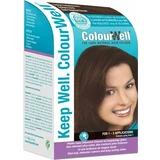 ColourWell barva za lase temna kostanjevo rjava - 100 g