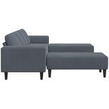  Kauč za dnevni boravak 3 pcs Tamno siva 250 x 188 x 76 cm | Eponuda.com
