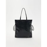 Reserved shopper torba - črna | Shoptok.si