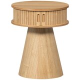 WOOOD Nočna omarica v borovem dekorju v naravni barvi Karri – Cene