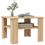 vidaXL Stolić za kavu boja hrasta sonome 60 x 60 x 42 cm od iverice | shoptok.hr