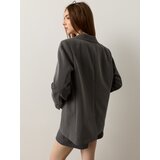 Sinsay Jednoredni loose fit blejzer s dodatkom viskoze | shoptok.hr