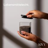 KIVY 4x 400 ml steklena posoda za shranjevanje s pokrovom | Shoptok.si