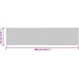  Tepih pravokutni tamnosmeđi 70 x 300 cm od bambusa | shoptok.hr