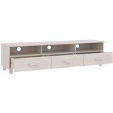 TV omarica HAMAR bela 158x40x40 cm trdna borovina, (20731167) | Shoptok.si