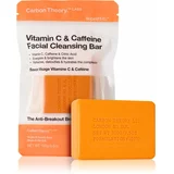 Carbon Theory Facial Cleansing Bar Vitamin C & Caffeine čistilno milo za obraz z vitaminom C Orange 100 g