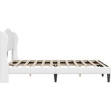  Krevetna konstrukcija Bijela 120 x 190 cm Umjetna koža | shoptok.hr
