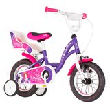 Visitor bicikl princess 12" ljubičasti | Eponuda.com