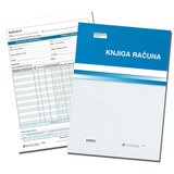 NARODNE NOVINE-UT IX-409 KNJIGA RAČUNA ZA FISKALIZACIJU A4; Blok 3 x 50 listova, 21 x 29,7 cm | shoptok.hr
