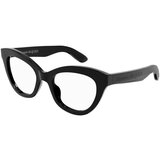 Alexander Mcqueen AM0395O 001 ONE SIZE (52) Črna/Kristalna Cene
