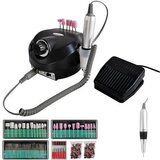 Beautylushh Profesionalni 65w brusilnik za nego nohtov s 160 dodatki, črn, (20494868) Cene